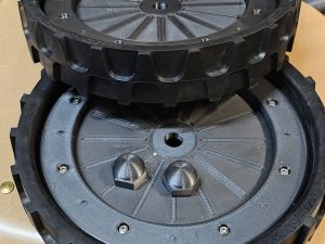 Soft-Gummi-Räder groß mit 270x50mm Durchmesser für Husqvarna Automower