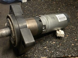 Husqvarna Radmotor komplett AM 430X - 5863561-01 - Ultra Silent Husqvarna Automower P2 - gebraucht erhöhtes Spiel