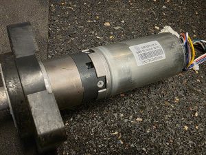 Husqvarna Radmotor komplett AM 430X - 5863561-01 - Ultra Silent Husqvarna Automower P2 - gebraucht Getriebe defekt