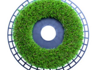 Grasscalm Rasenkante R27 für Stangen- und Pfostengegenstände sowie Sprinkleranlagen Innendurchmesser 130mm - Artikel-Nr. 1.200-130