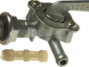 Kraftstoffhahn Benzinhahn Universal mit Filter M10 x 1.25  für 1/4" Schlauch