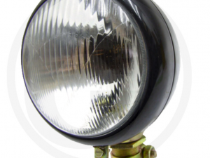 GRANIT Scheinwerfer stehend 24 mm Rohrstutzenbefestigung 130 mm Lichtaustritt passt für Porsche und Steyr Traktoren - Artikel-Nr. 1490003140101