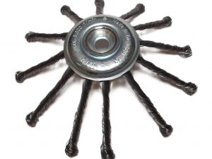 GRANIT Kegelbürste Akku Außen-Ø 175 mm, Bohrung 25,4 mm, 12-Zöpfe - Artikel-Nr. 19911706