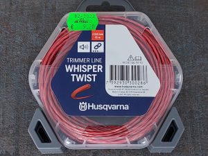 Husqvarna Trimmerfaden / Trimmer Line Whisper Twist - Ø 2,0 mm / 15 Meter