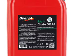 Divinol Motorsägenöl Bio RF 5Liter - Artikel-Nr. 26160K013 Biobasiertes Hochleistungs-Sägekettenöl mit Verharzungsschutz