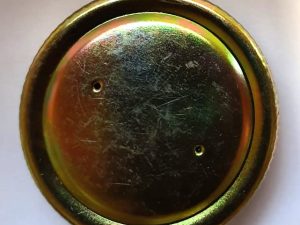 Granit universal Tankdeckel / Universaltankdeckel mit Be-und Entlüftung Außendurchmesser Ø50mm Tankstutzen Ø 30mm