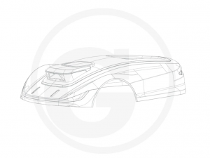 Sunseeker Gehäuseabdeckung passend für X5 - Artikel-Nr. 36068518