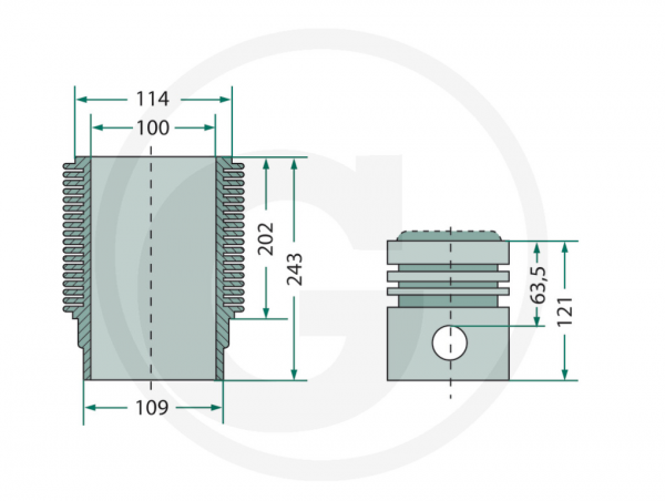 Tym Frontlader BL15C SL BL15C SL passend für F50Cn, F50CHn (Kabine Tym Frontlader BL15C SL BL15C SL passend für F50Cn, F50CHn (Kabine