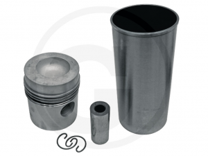 GRANIT Kolbensatz kpl. 4 Ringe, Ø 101,05 mm, Bolzen Ø 34,93 x 84 mm passend für Eicher / Massey Ferguson / Landini - Artikel-Nr. 38015095