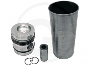 GRANIT Kolbensatz kpl. 5 Ringe, Ø 91,48 mm, Bolzen Ø 31,75 x 75,3 mm, Brennraum Ø 55,9 mm, Brennraumtiefe 18,57 mm, Trockene Laufbuchse - Artikel-Nr. 38015097