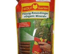 WOLF GARTEN Flüssig-Rasendünger Organic Mineral 1Liter Nachfüllpack - Artikel-Nr. 3847020A
