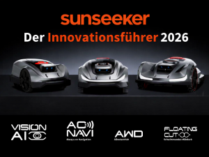 Sunseeker Elite Orion RTK, GNSS, VSLAM Kabellose Mähroboter