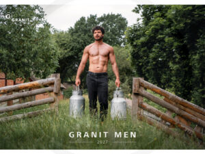 Granit sexy Men Mann Männer Kalender 2027
