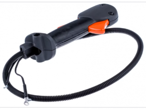 Gashebel komplett mit Kabel und Gaszug für Husqvarna Motorsensen / Freischneider / Trimmer / Kantenschneider - 5374245-09