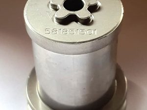 Messernabe, Messeraufnahme, Ersatzklingenadapter / Adapter für Ersatzklingen / Klingenadapter für Husqvarna Rasenmäher Artikel-Nr. 5818515-01