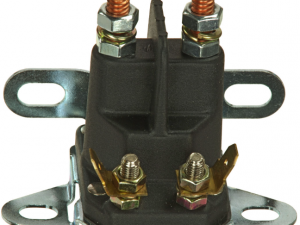 Magnetschalter 12V/4-pol.  mit Montagefuß unten und seitlich, universal für viele Modelle AYP / Gilson / Grasshopper / Stiga - Artikel-Nr. 7288
