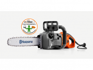 Husqvarna 420EL Elektro-Kettensäge 40cm mit 14,5 m/s Kettengeschwindigkeit, werkzeugloser Kettenspannung und geringem Gewicht – Artikel-Nr. 9672057-16