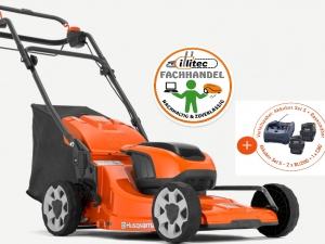 Husqvarna LC 142iS Akku-Rasenmäher Set – Selbstfahrend, 42 cm, 36 V (mit Akku Set 2xBLi200 Akku + 1xC80 Ladegerät) - Artikel-Nr. 9705419-01 + 9708588-01