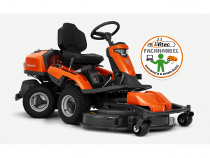 Der Husqvarna R 316TX AWD Aufsitzrasenmäher mit Allradantrieb (ohne Mähdeck) überzeugt mit Kawasaki V-Twin Motor - Artikel-Nr. 9705428-01