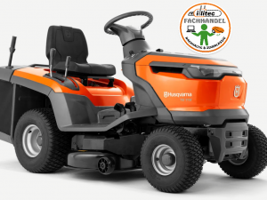 Husqvarna TC 112 Gartentraktor mit Fangkorb &ndash; 95 cm Schnittbreite Rasentraktor mit Aufsammler & Hydrostat-Antrieb - Artikel-Nr. 9706222-01
