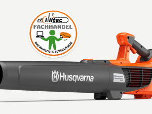 Husqvarna 122iB Akku-Laubbl&auml;ser inklusive BLi-X 36V Akku B140 und Ladeger&auml;t C80. Leicht, leise und leistungsstark f&uuml;r kleine bis mittelgro&szlig;e G&auml;rten