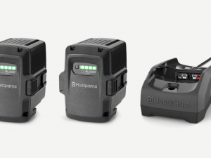 Husqvarna Akku Starter-Set – 2× BLi200 36 V Akkus & C80 Ladegerät - Artikel-Nr. 9708588-01