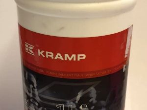Kramp Demineralisiertes (Vollentsalztes) Wasser 1l - zum Nachfüllen von Säurebatterien / Sonderanwendungen