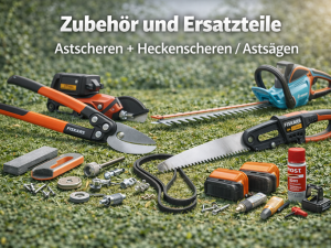 Zubehör und Ersatzteile Astscheren + Heckenscheren / Astsägen