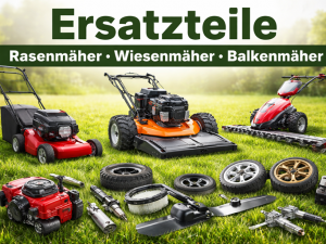 Ersatzteile Rasenmäher, Wiesenmäher, Balkenmäher