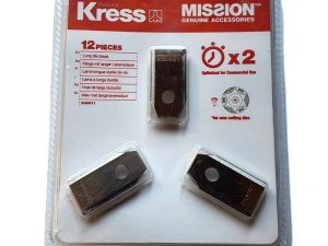 Kress Klingen mit langer Lebensdauer (neue Schraube) passt für KR230E /KR236E - Artikel-Nr. KA0011