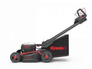 Kress 60V 46cm Akkumäher Varioantrieb KIT inkl. 2 x KA3002 (60V 4Ah Akku) + KA3714 (60V 5A Li Ladegerät) - KG757E
