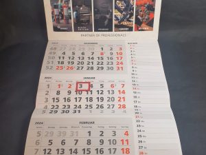 Granit Kalender 2025 - 3 Monatskalender