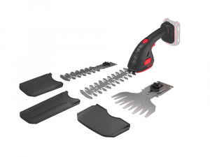Kress 20 V KrossPack 3-in-1 Akku-Gras- und Strauchscheren-Set KG806E inkl. 1 x 20 V 2.0 Ah Akku (KAB02) + 1 x 20 V 2 A Ladegerät (KAC02)