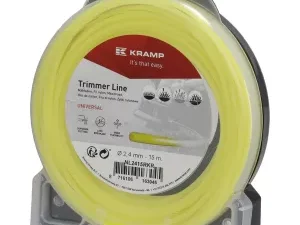 Kramp Mähfaden / Trimmerfaden / Trimmer Line Rund - Ø 2,4 mm / 15 Meter