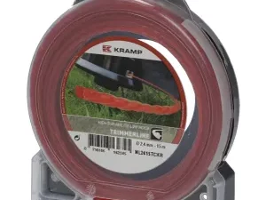 Kramp Mähfaden / Trimmerfaden / Trimmer Line Gedreht Geräuscharm - Ø 2,4 mm / 15 Meter