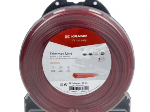 Kramp NL2469SKR Mähfaden Ø 2.4mm 69m viereckig rot