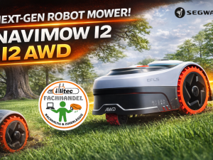 Segway Navimow i210E AWD Mähroboter – GPS-N-RTK, Allradantrieb