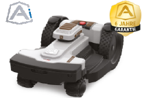 Ambrogio 4.36 Elite 4WD Ai Full-RTK ohne Ultra Power Unit bis 10.000m² - NEXTline AM043L5I4Z-AI Mähroboter