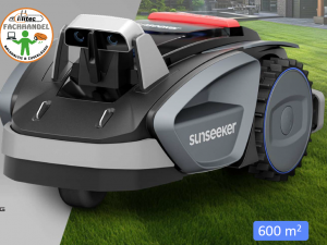Sunseeker V3 kabelloser Mähroboter mit Vision AI Technologie bis 600m²