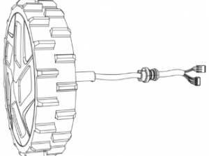 Segway Radmotor Hinterrad kpl. Antriebsrad Modul X Serie - AB.12.03.00.0100