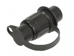 Kramp Flachstecker für Anhängerbeleuchtung Stecker 3-polig - Kunststoff - 12/24V - Artikel-Nr. TR00013KR