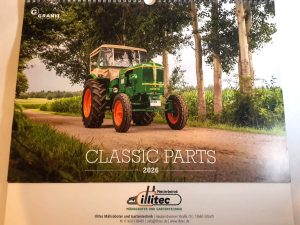 Kalender Classic Parts 2026 - Oldtimer Traktoren Schlepper