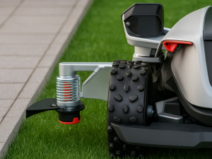 Sunseeker EdgeZero™ Trimmmodul für den X9 ermöglicht randloses Schneiden an rechten Winkeln