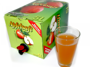 naturtrüber Apfelsaft 5l - 100% Direktsaft, schonend und frisch verarbeitet