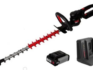 Kress 60 V 64 cm bürstenlose Akku Heckenschere Set KG262 inkl. 1 x 60 V 2 Ah Akku (KA3000) + 1 x 60 V 3 A Ladegerät (KA3713)