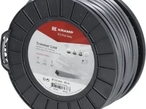 Kramp Mähfaden / Trimmerfaden / Trimmer Line Titanium Power viereckig - Ø 3,5 mm / 95 Meter