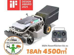 Mowrator Ferngesteuerter Rasenmäher S1 2WD Advanced (18Ah)